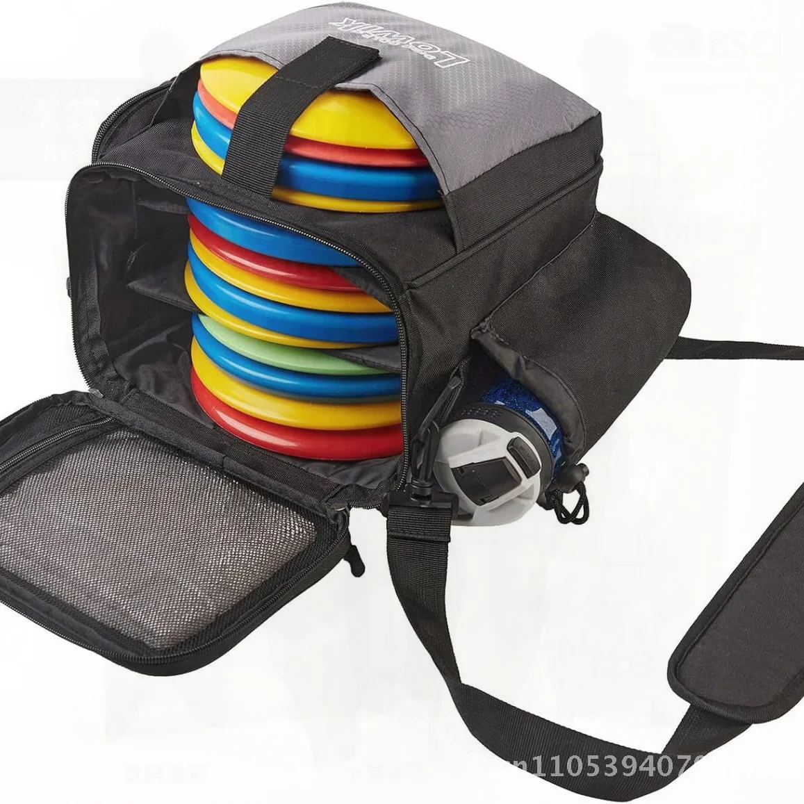 

Amazon новая сумка для гольфа и фитнеса Frisbee, полиэстер, водонепроницаемая 420D ткань для танца дракона, серая сумка для начинающих гольфа для клюшек