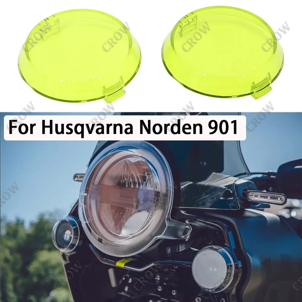 For Husqvarna Norden 901 NORDEN901 2022 2023 NEW Motorcycle Accessories Transparent Headlight Protective Cover