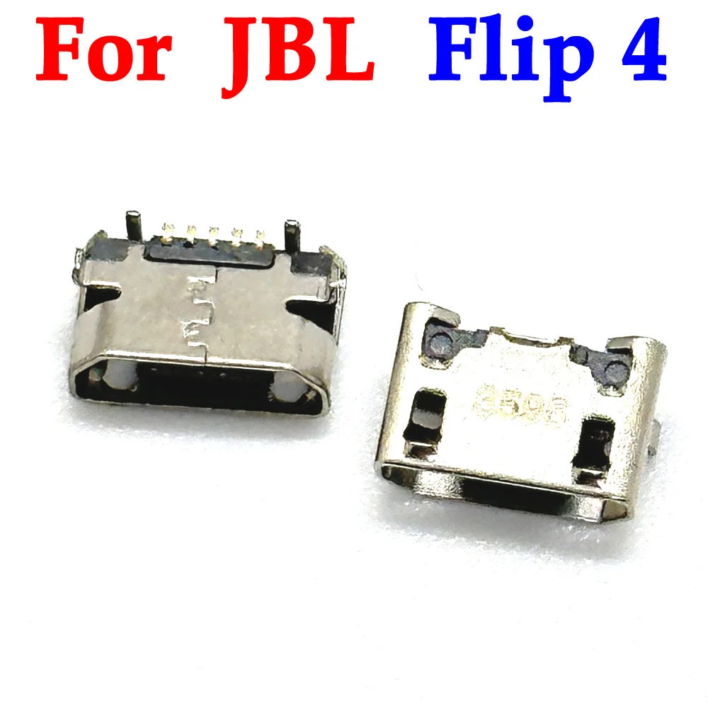 1/20pcs USB C Jack Power Connector Dock For JBL Flip 4 Bluetooth Speaker Charging Port Micro Charger Plug 5Pin Female Socket