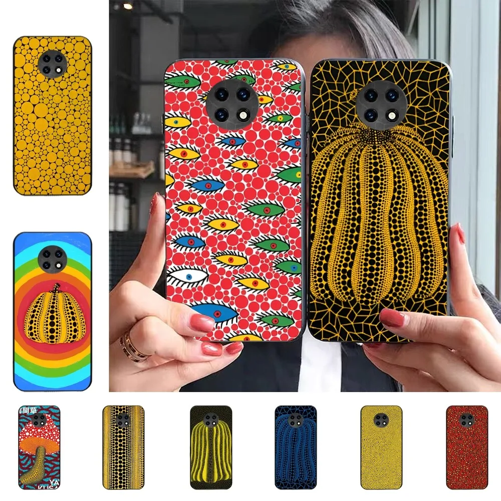 Yayoi Kusama art Phone Case For Redmi 5 6 7 8 9 10 plus pro 6 7 8 9 A GO K20 K30 K40 pro plus F3 Fundas