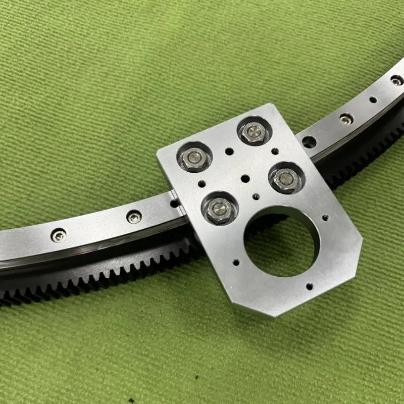 1 Meter Diameter High Precision Roller Teeth Circular Rack Gear Guide Rail Conveyor Line