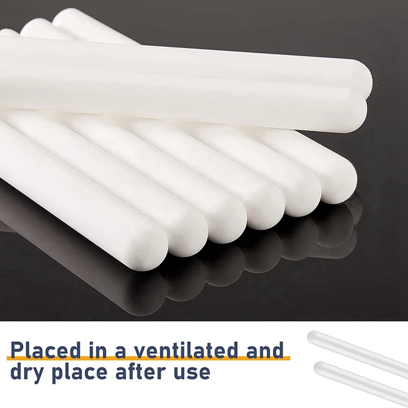 Hot 4Pc Drying Rod Stick Diatomite Moisture Absorbing Stick Clean Water Absorption Rod Diatomite Earth Desiccant For Laundry