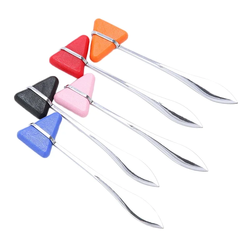 1pc Medical Triangle Taylor Percussor Percussion Neurological Hammer Percussor Diagnostic Reflex Hammer 18cm x 5cm