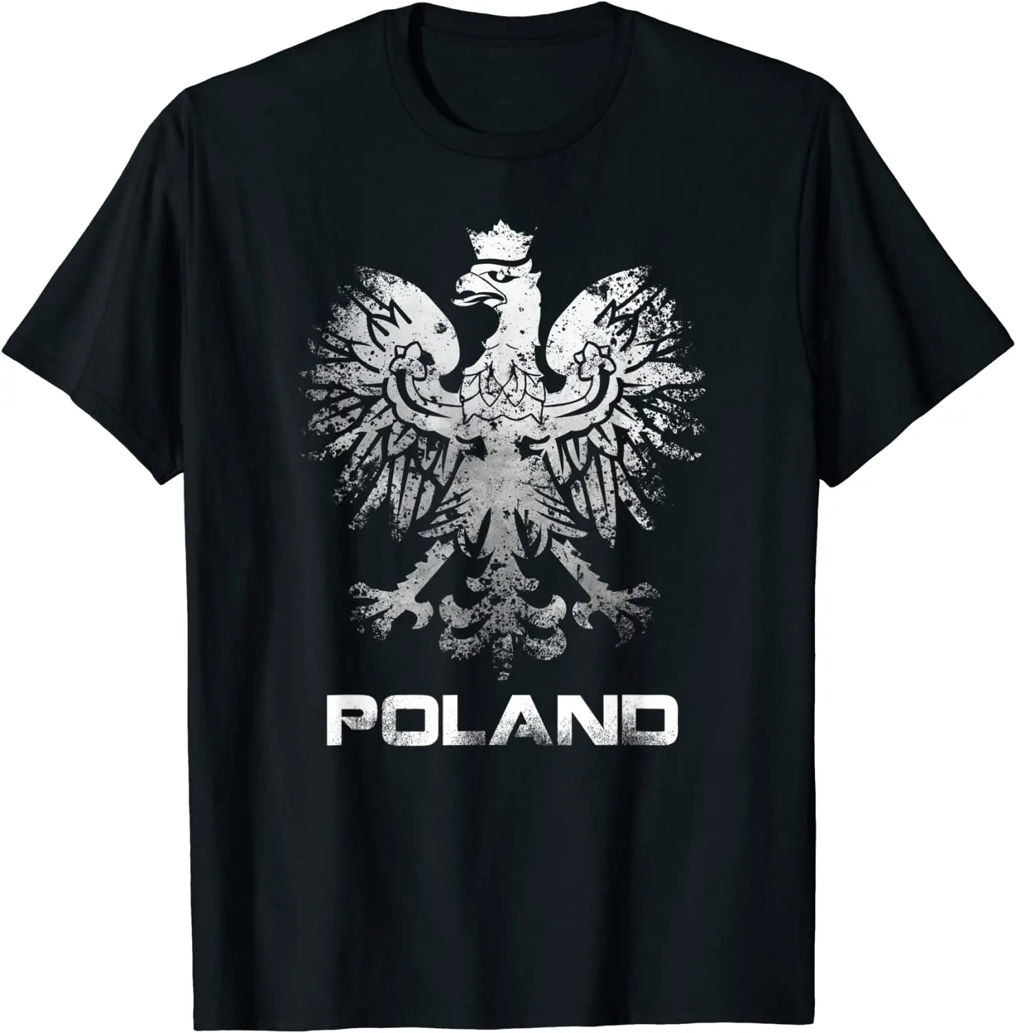 Polish Eagle | Poland Retro Eagle Men T-Shirt Short Sleeve Casual Cotton O-Neck Summer T Shirts