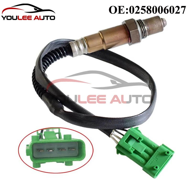 High Quality OEM 0258006027 Oxygen Sensor For Citroen Berlingo C2 C3 C5 C6 C8 Fiat Ducato Peugeot Renault Car Accessories