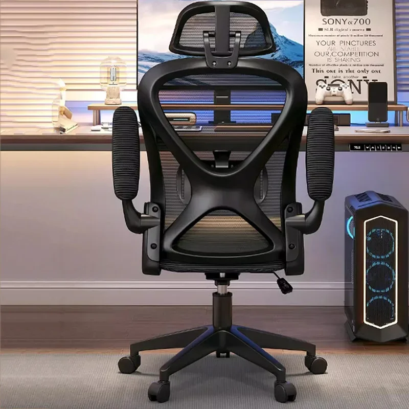 

Ergonomic Recliner Chair Swivel Relax Relaxing Wheels Comfy Comfortable Office Gaming Computer Armchair Furniture Backrest Silla