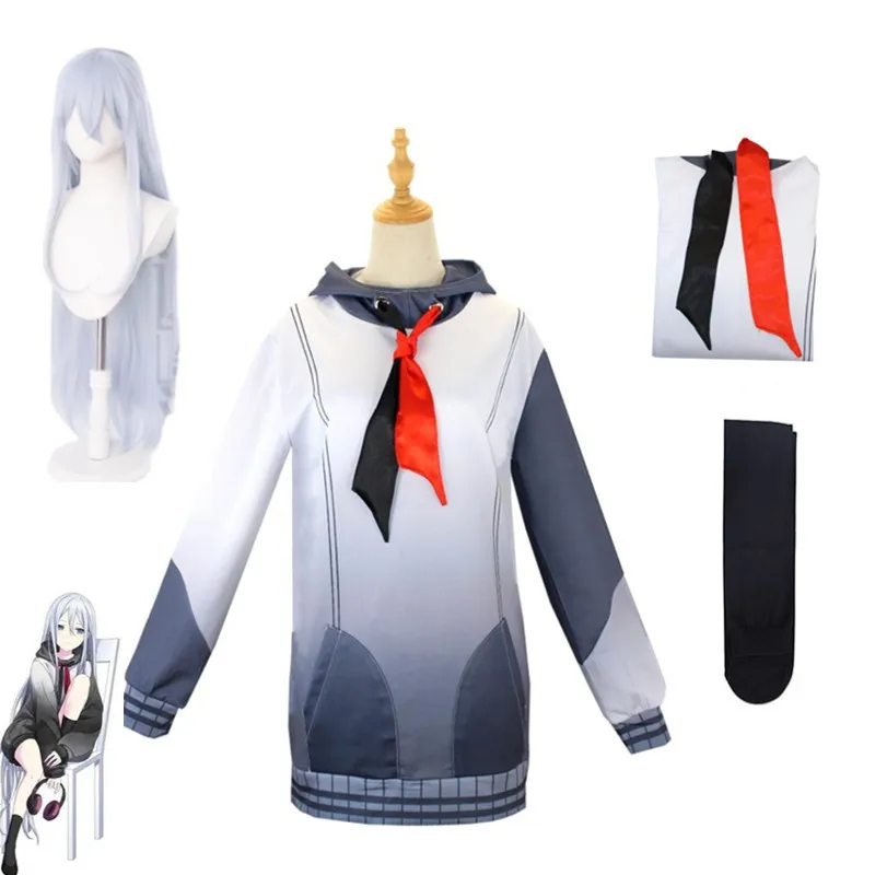 

Yoisaki Kanade Косплей Костюм Толстовка Аниме Проект Sekai Красочные Сценические Наряды Одежда для Хэллоуина