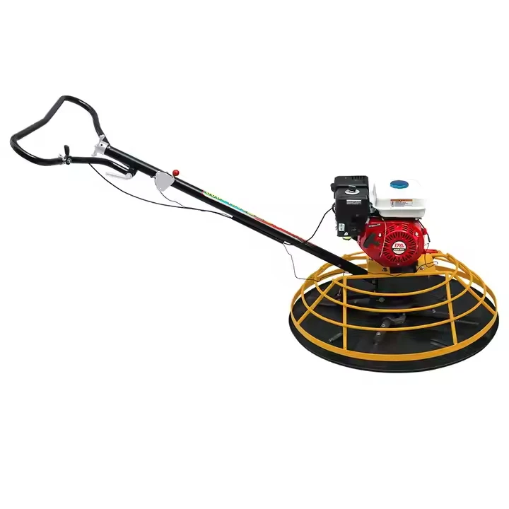 High-efficiency walking power trowel handheld concrete leveling machine