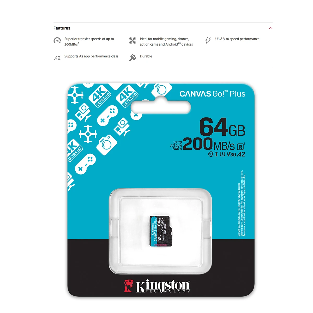 キングストン16ギガバイトのマイクロsdカードClass10アラカルトsdメモリア32ギガバイトのミニsdカード64ギガバイトtfカードUHS-I 128ギガバイトメモリ携帯電話