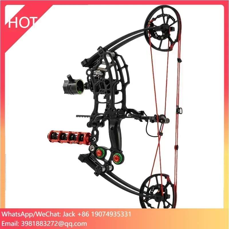 Manufacturer Compound Bow Set Dual Use Catapult Pulley Ball Hunting Bow Archery Compound Steel Ball