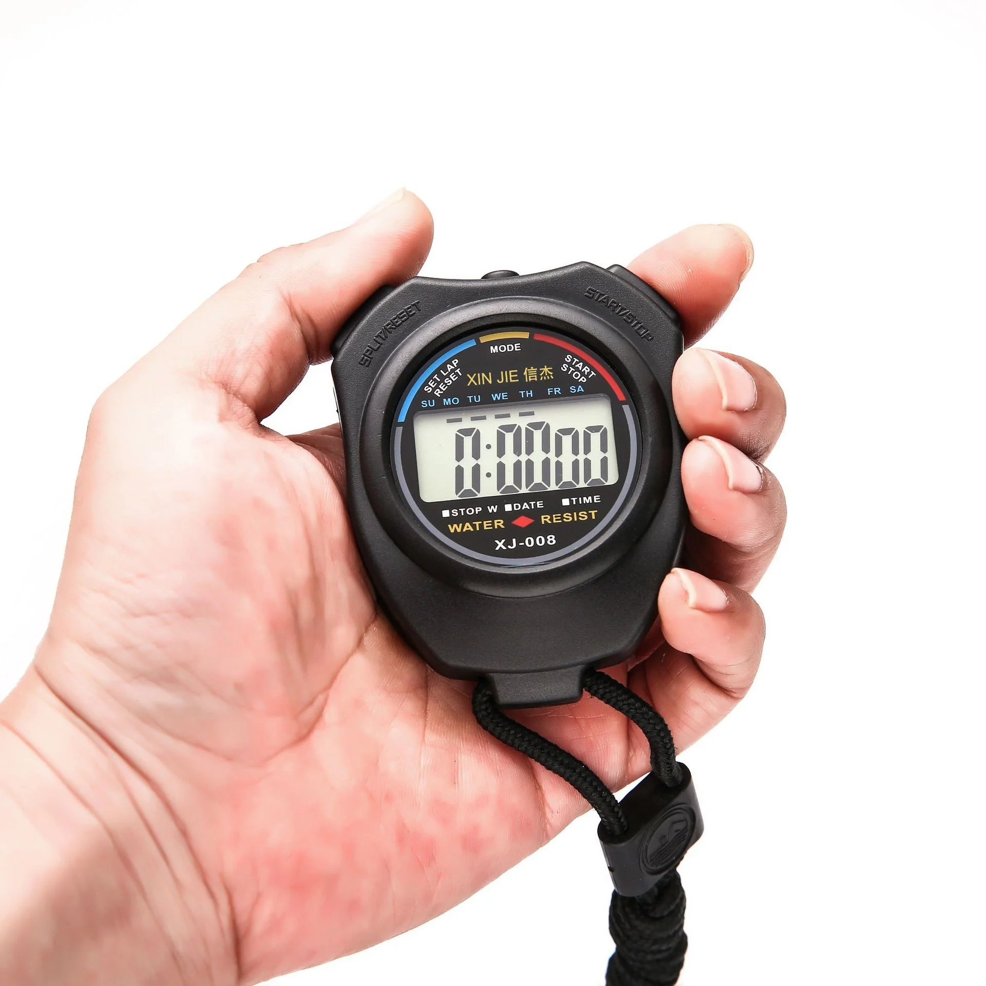 100 قطعة مؤقت تدريب جديد العد التنازلي ساعة توقيت المدرب طالب الرياضة الجري مباراة توقيت ساعة توقيت الإلكترونية