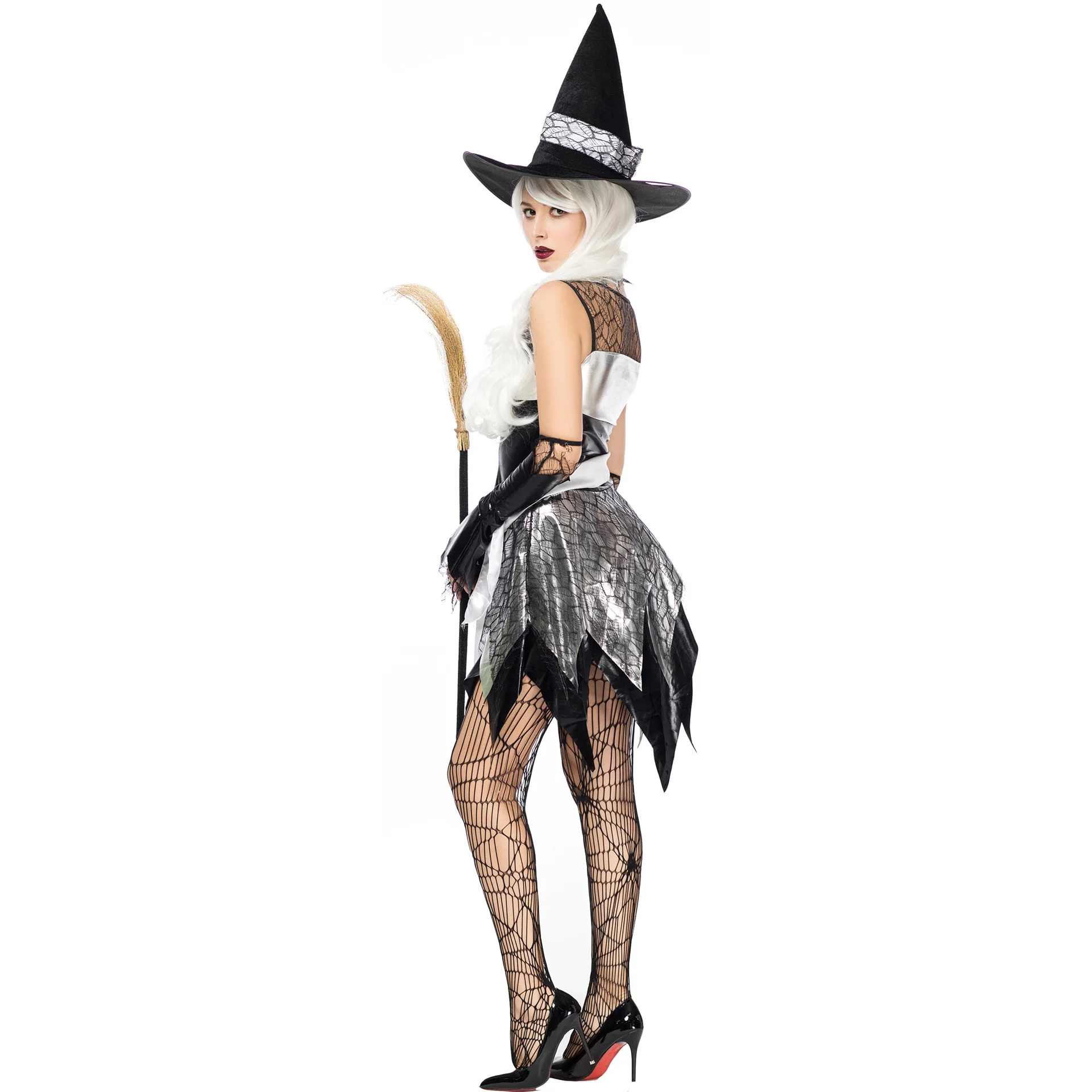 Costume gothique de Zombies, Costume de Vampire de sorcière Sexy pour femmes, robe de soirée mascarade, Costume de Cosplay d'halloween pour adultes