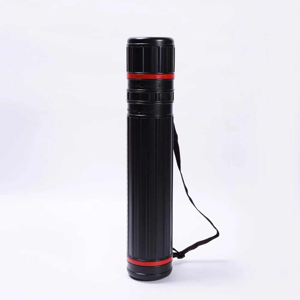3Pcs Portable Telescopic Poster Tube Adjustable Length Shoulder Strap Durable Carrying Case for Posters Artwork