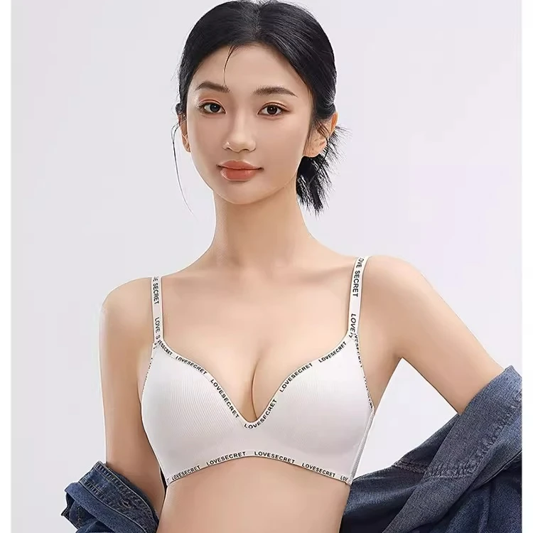 Neue Push-up-BHs für kleine Brüste, rutschfeste, gepolsterte BHs für Damen, Jugendliche, Push-up-BH ohne Polsterung, Alltags-BH, kabelloser T-Shirt-BH