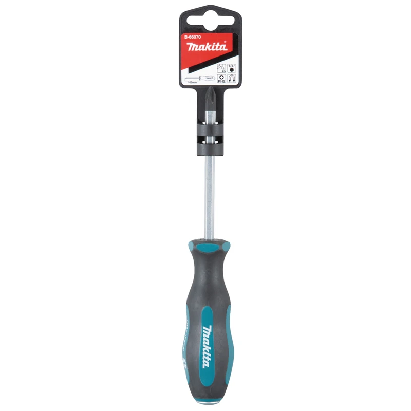 Imagem -02 - Makita-hexagonal Eixo Passar Através Chave de Parafuso Resistente ao Desgaste Ergonômico High Torque Força Ferramentas Manuais B66070 Ph2