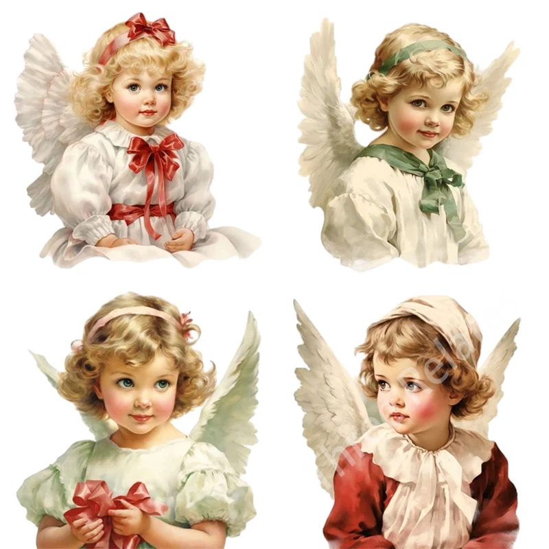 Three Ratels QL81 Kind little angel home decoration art wall sticker waterproof car sticker