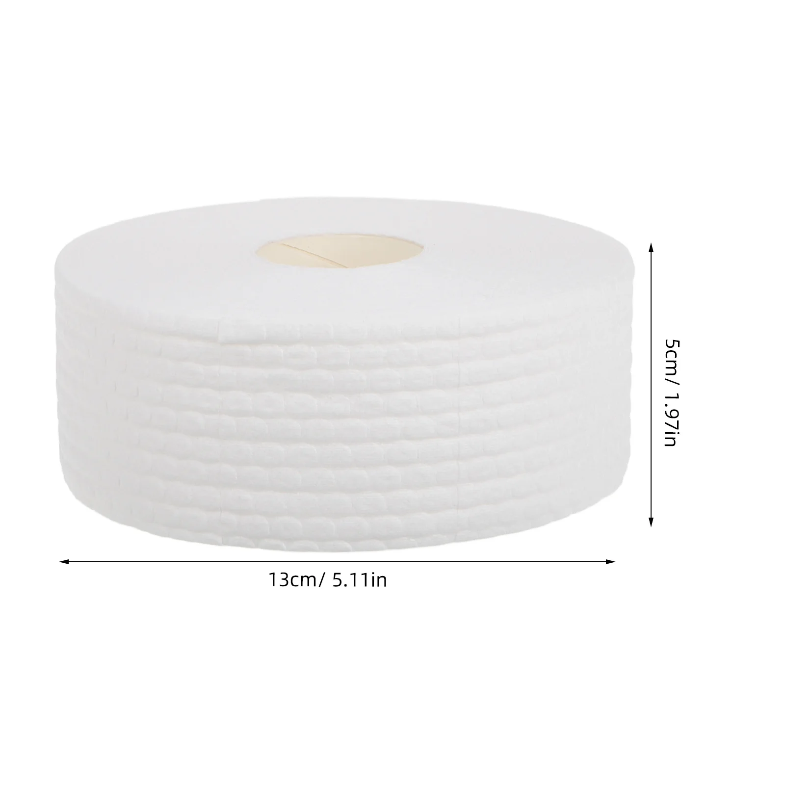 Salviette per unghie senza pelucchi Dischetti di cotone bianco per unghie in gel Pulizia della polvere Sgrassante Forniture per saloni di manicure Assorbenti pieghevoli