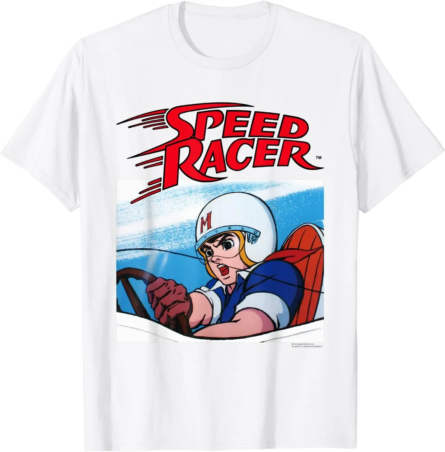 

Speed Racer Mach GoGoGo Go Mifune T-shirt White Tatsunoko Pro JP LTD Original