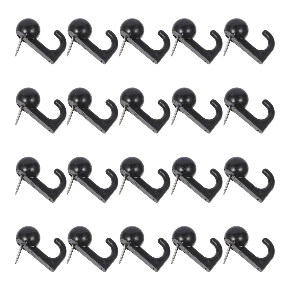 

2 Boxes Pushpins Sturdy Plastic Photo Fixer Hanger Pushpin Alloy Fixing Cork Board Photo Wall Nail Office School