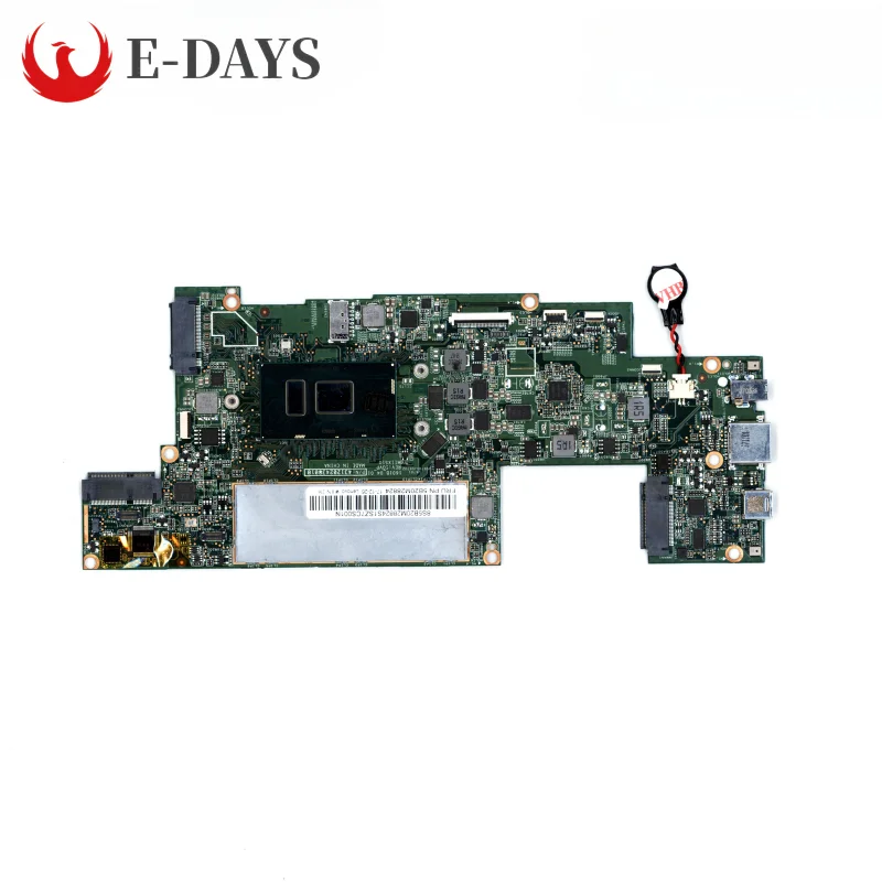 For Lenovo MIIX 510-12ISK Tablet Motherboard 5B20M28824 1601B-04-01 Mainboard with CPU 4405U RAM 4G 100% Tested Ok