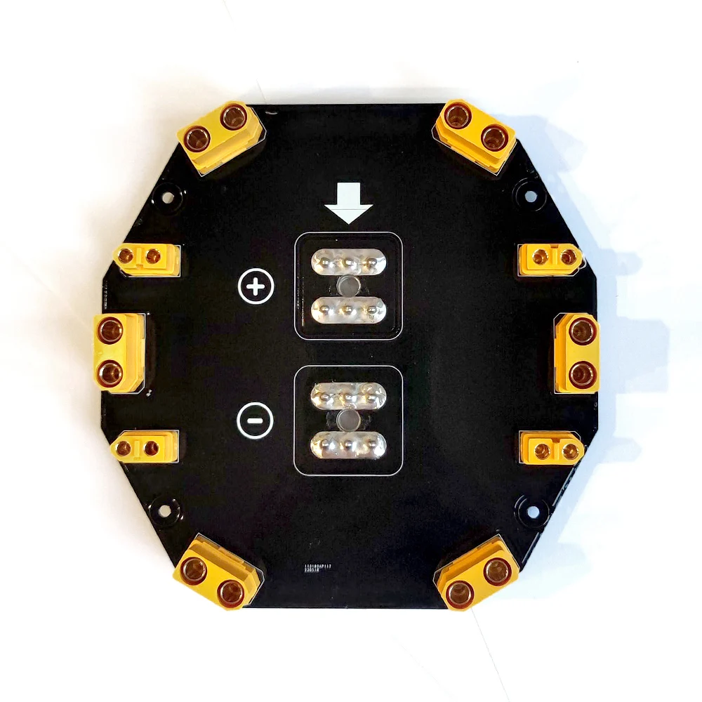 UAV Power Distribution Board XT90 Huge Large Current E6P Six-Axis & E4P Universal Use PDB Board 12S 480A for Agricultural Drone