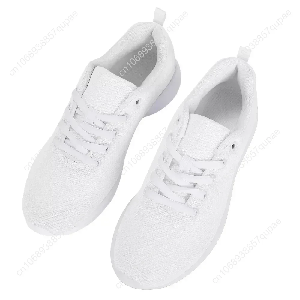 Aangepaste schoenen Gratis aanpassen Logo Afbeelding Dames Sneakers Lichtgewicht schoenen Vrije tijd Ademend Hardloopschoenen Flats Dropship DIY