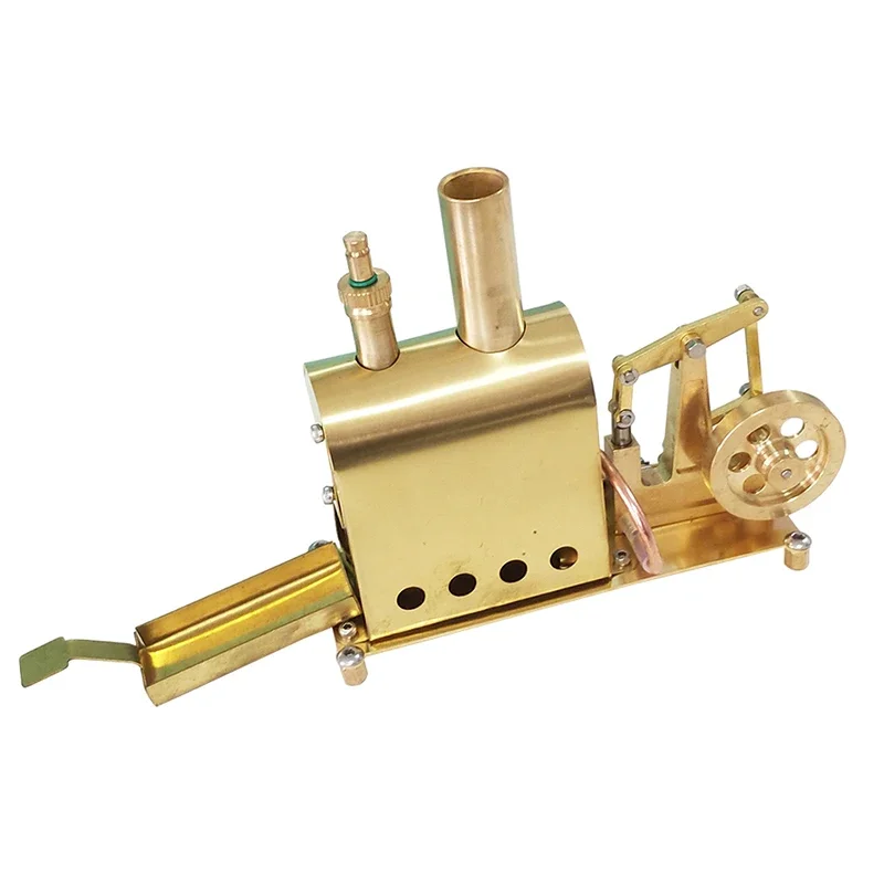 M89 Retro Steam Boiler Heating Operation Start Engine Simulation Mini Brass Steam Engine Model Physics Experiment Toy