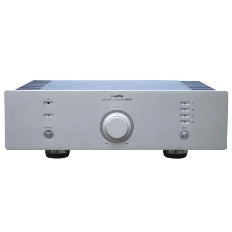 I-020 XDK XA6800(08) Dual Channel Integrated Amplifier 3*RCA,1*XLR  80W /8 Ohm Sliver
