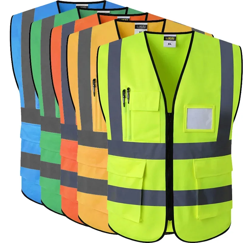 

Hi Vis Vest Workwear Clothing Safety Reflective Vest Safety Vest Reflective