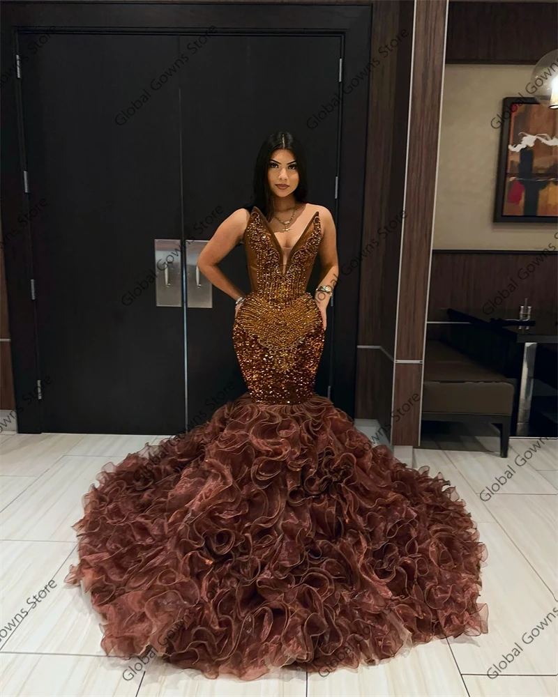 Elegant Brown Prom Dresses for Black Girls: The Perfect Fit, Shine, and  Confidence You Deserve