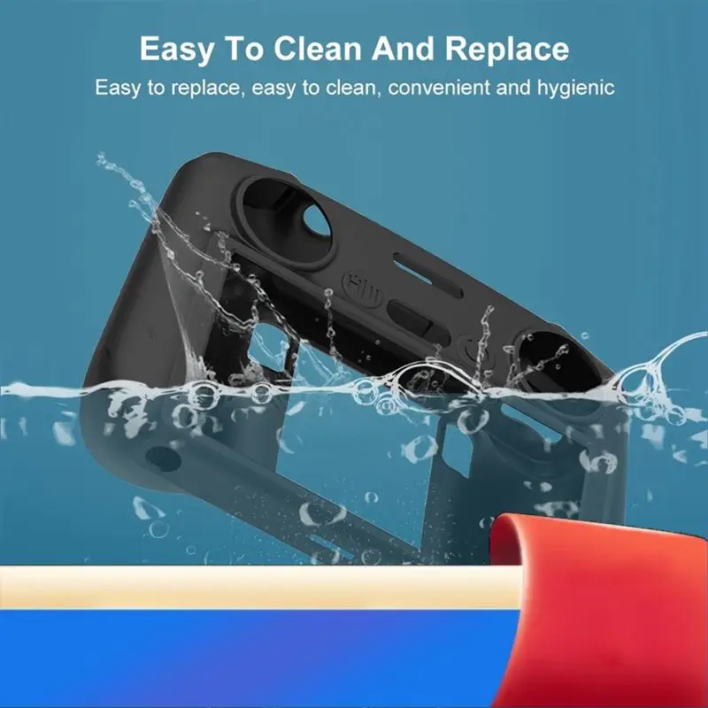 

For DJI Mini 4 Pro/Air3 Drone Remote Control/DJI RC2 Multi-Function Convenient Silicone Protective Case Cover,Black Parts-X62A