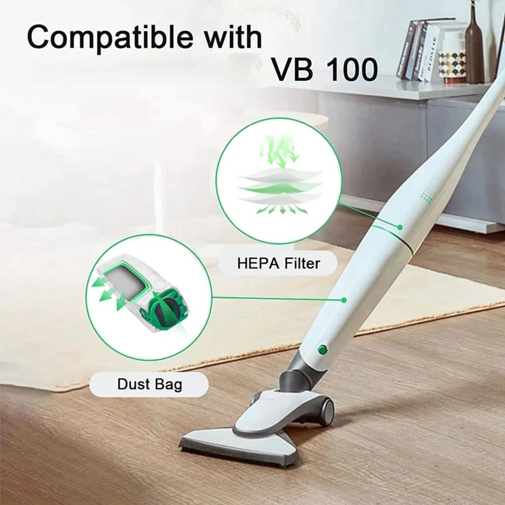 Replacement Parts Dust Bag for Vorwerk Kobold VB100 VB 100 FP100 FP 100 Cordless Vacuum Cleaner Accessories