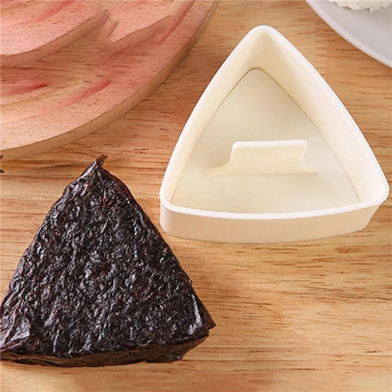ABUL-2X Onigiri Mould,Large Rice Mold Maker Kit, Non Stick Rice Mould For Kid Lunch,Kitchen, Portable Rice Ball Maker B