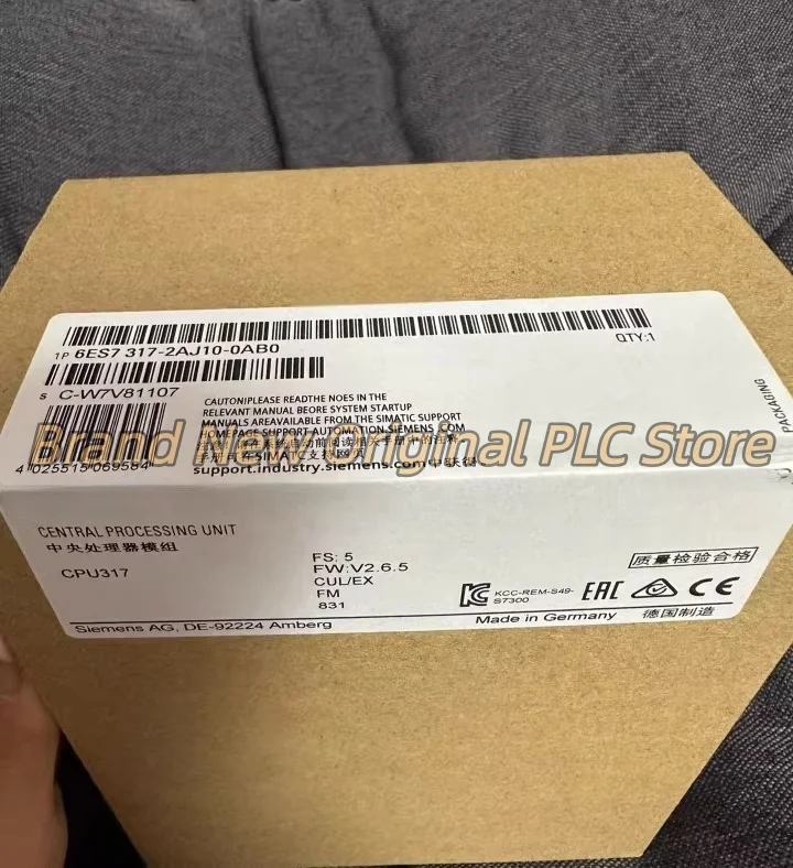 

Модуль 6ES7315-2EH14-0AB0, 6ES7317-2AJ10-0AB0, новый, в коробке