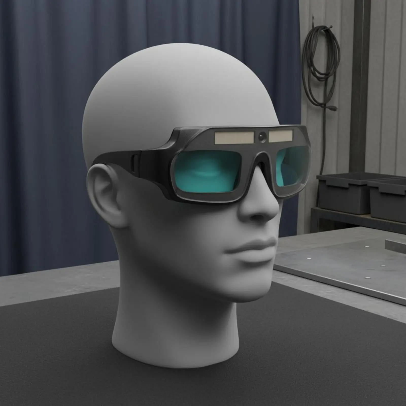 

Auto Darkening Fusing Glasses Shock Resistant Safety Equipment for Welders