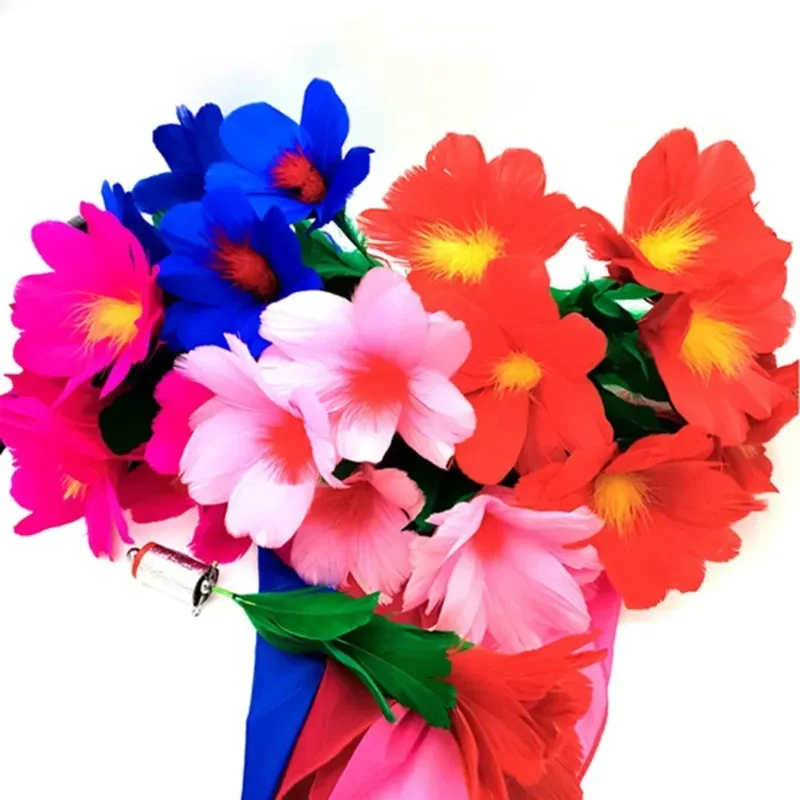 Multiplying Flowers Magic Set - Flower Bouquet Production Appearing Trick Stage Close Up Illusion Gimmick Props Magician Magia