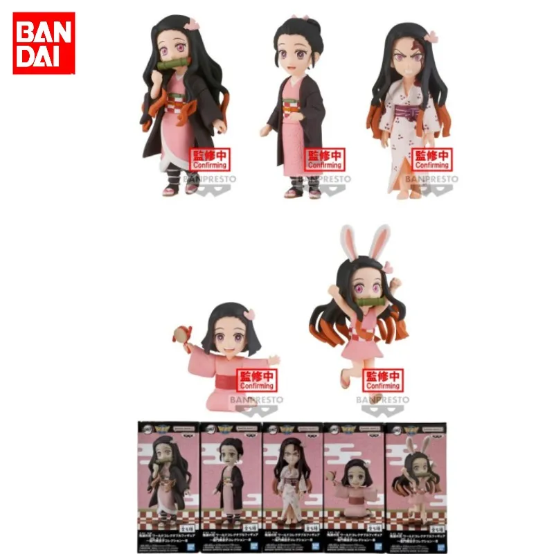 bandai-original-demon-slayer-anime-figure-7cm-wcf-nezukoⅢ-action-figure-toys-for-kids-gift-collectible-model-ornaments