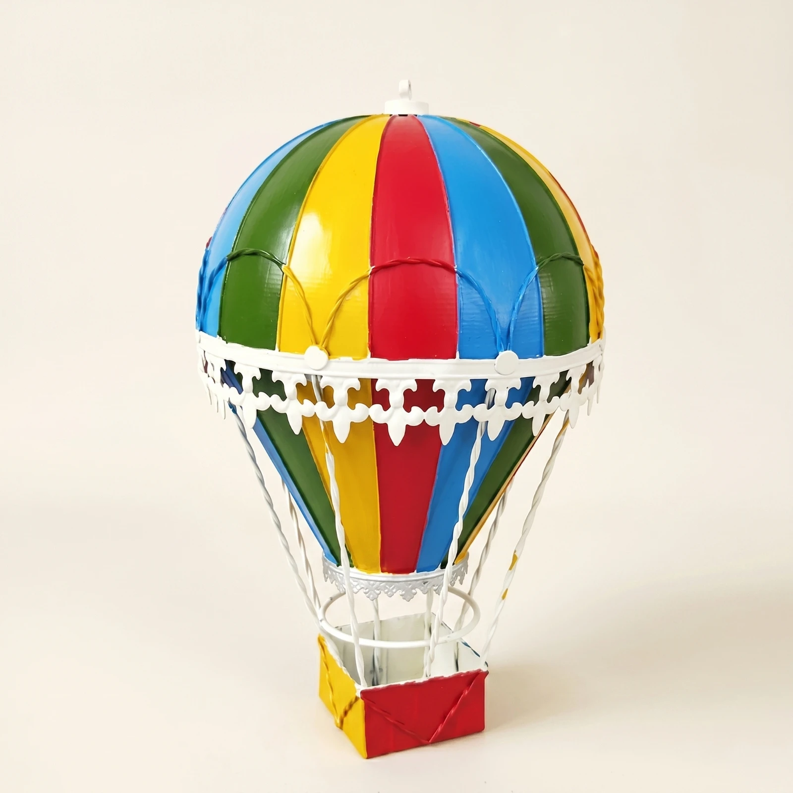 Hot Air Balloon Hanging Ornament Collectible Hot Air Balloon Ornament Gift-Ready Lightweight for Cafe, Photo Display