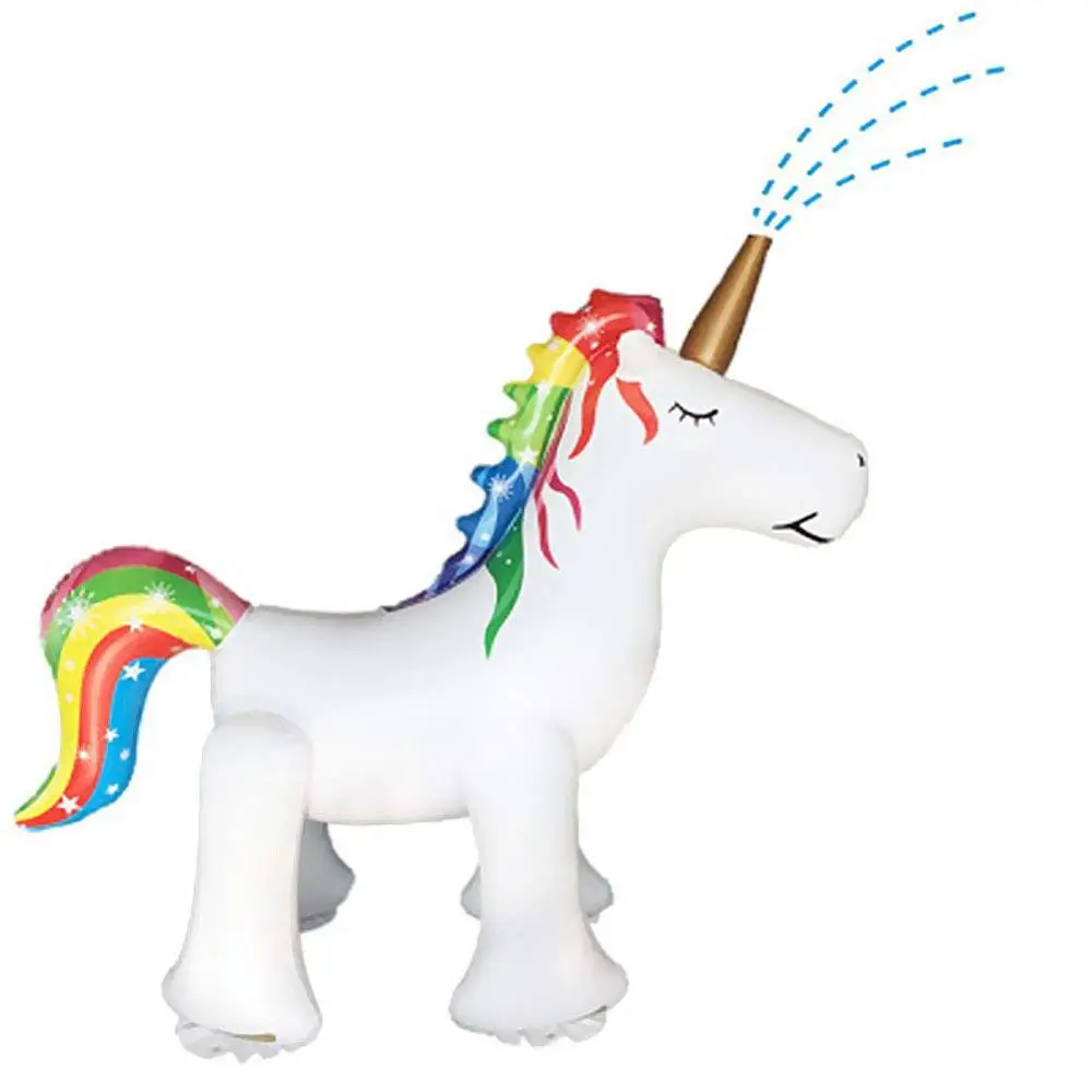 

Giant Animal Water Splash Sprinkler Garden Inflatable Unicorn Sprinkler Toys