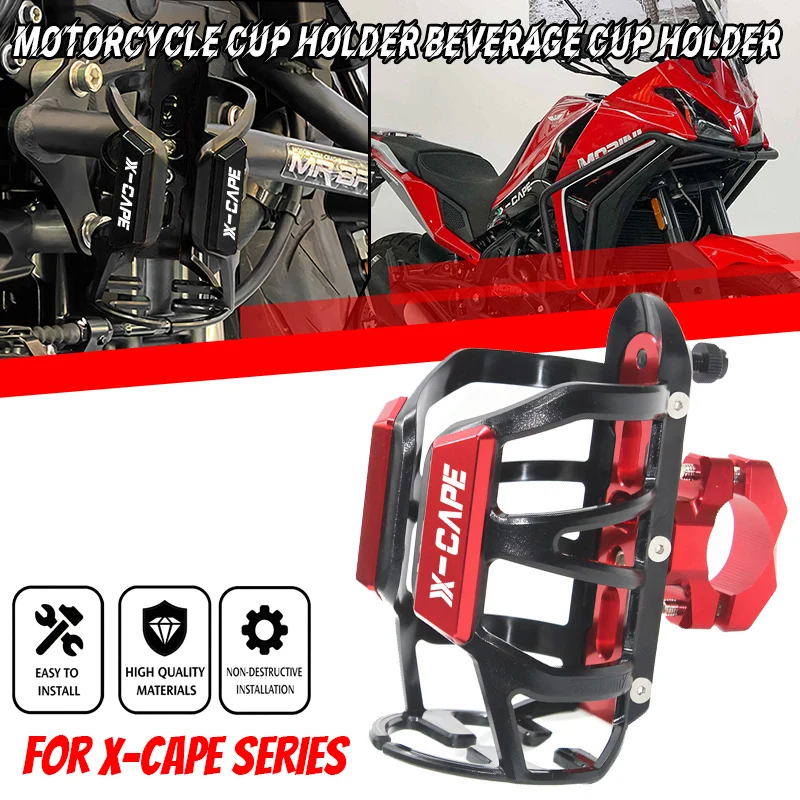 2024 New Hot For Moto Morini XCape X-CAPE 650 650X Corsaro Granpasso 1200 Motorcycle Beverage Water Bottle Drink Cup Holder