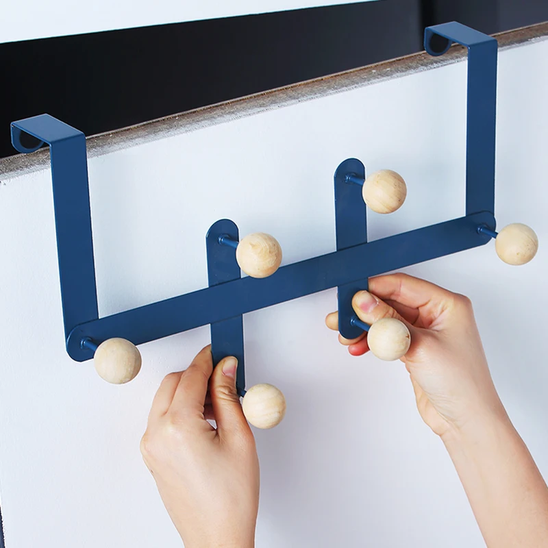 

Metal Wall Mounted Coat Rack Modern Designe Portable Coat Rack Clothing Store Entrance Foldable Perchero Pared Furniture