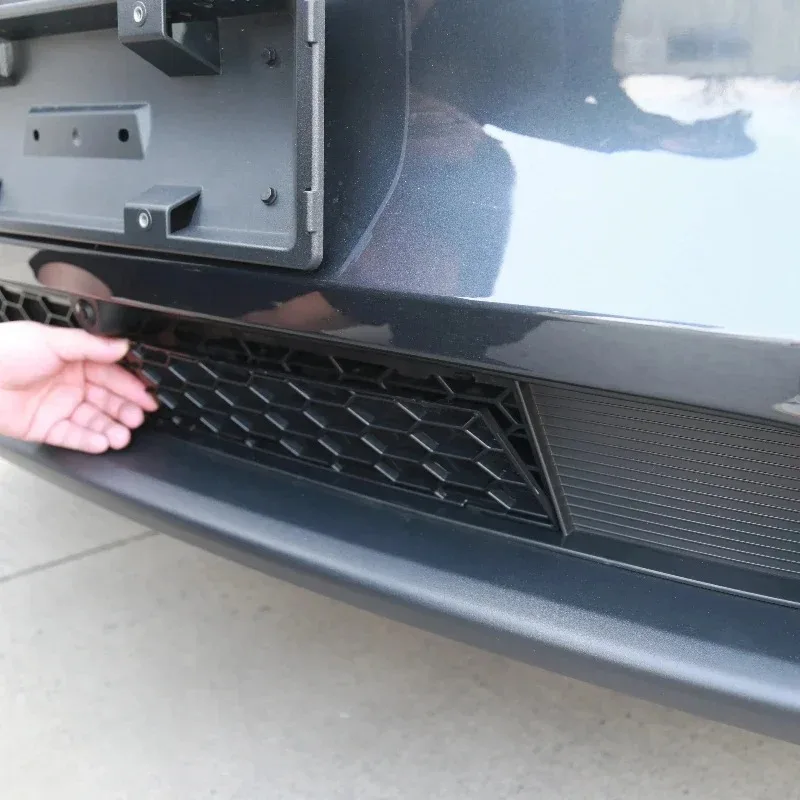 Air Inlet Vent Cover Bumper Grid Filter for Tesla Model Y LAUNCH/Juniper 2025 Front Grill Guard Grille Mesh Insect-proof Net