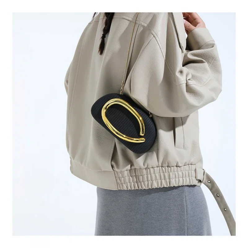 

Women's Shoulder Bag Crafted From Premium Leather Featuring Paris Trendy Daily Elegant Style​