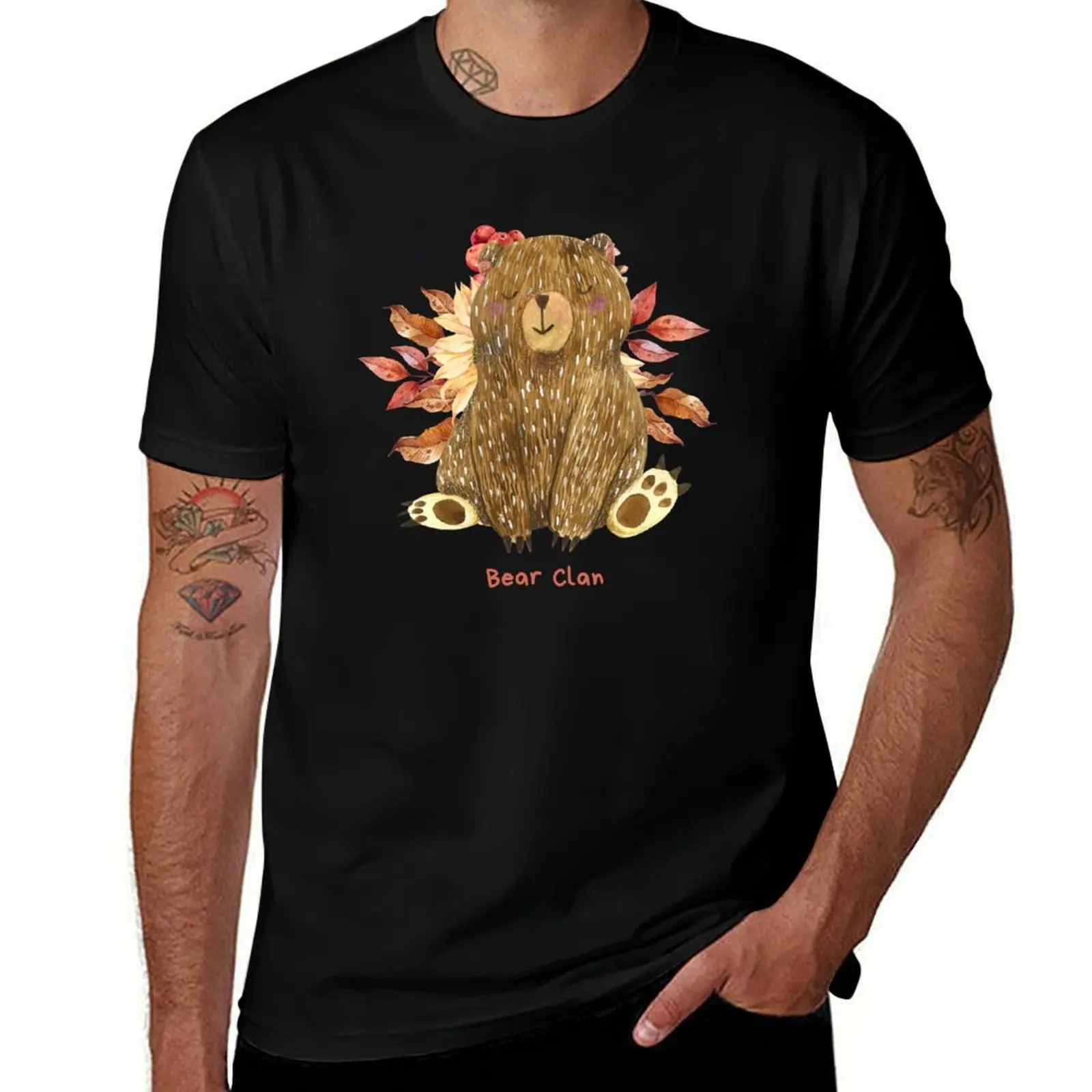 

Bear Clan T-Shirt cute clothes hippie clothes funny costumes summer shirt mens graphic t-shirts big and tall
