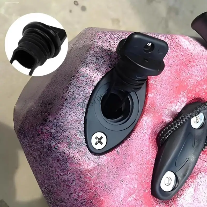 517B Rubber Marine Scupper Plugs استنزاف الثقوب سدادة من أجل قوارب قوارب الزوارق الزورق الزوارق سدادة المياه جوفاء