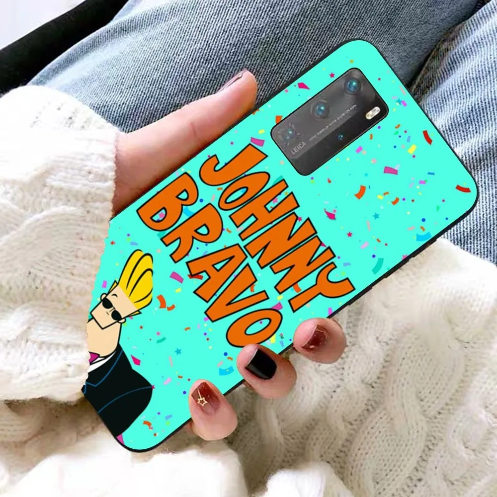 J-Johnny Bravo Phone Case For Huawei P 8 9 10 20 30 40 50 Pro Lite Psmart Honor 10 lite 70 Mate 20lite