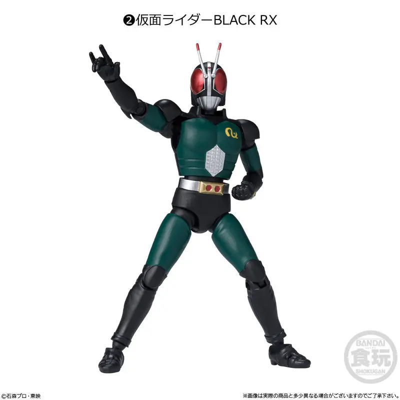 Bandai Kamen Rider Candy Toys Kuuga Zero-one Black Rx Action Figure Model Home Room Decor Collection Toy Birhtady Xmas Gift