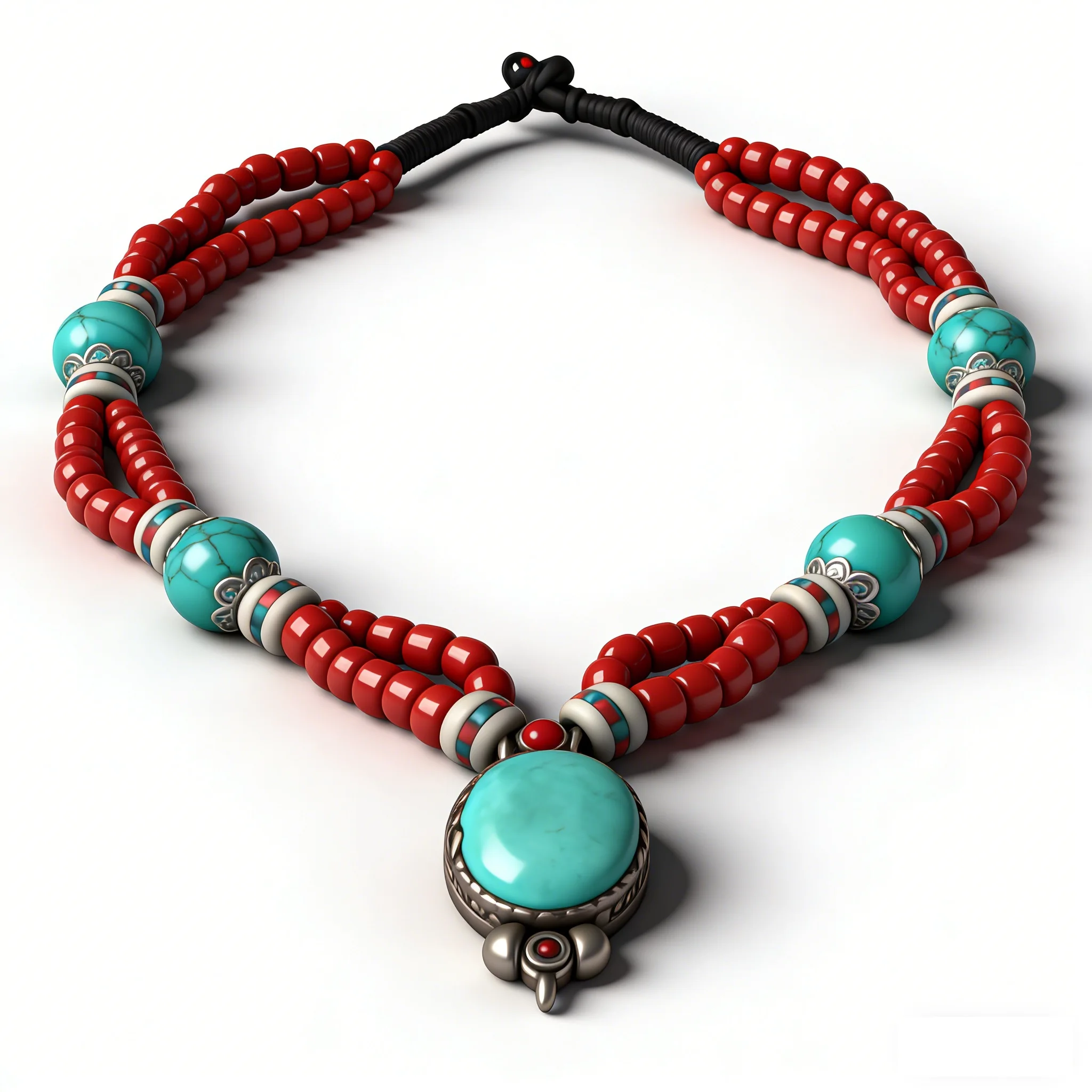 

Nepal Necklace Tibetan Ethnic Style Necklace Original Design Jewelry for Women Tibetan Outfit Accessories Daily Wear Unique Hand