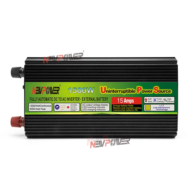 

1200W Modified Sine Wave Charging Inverter DC 12V/24V to AC 220V 110V Voltage outdoor Transfer Converter Inverter Adapter