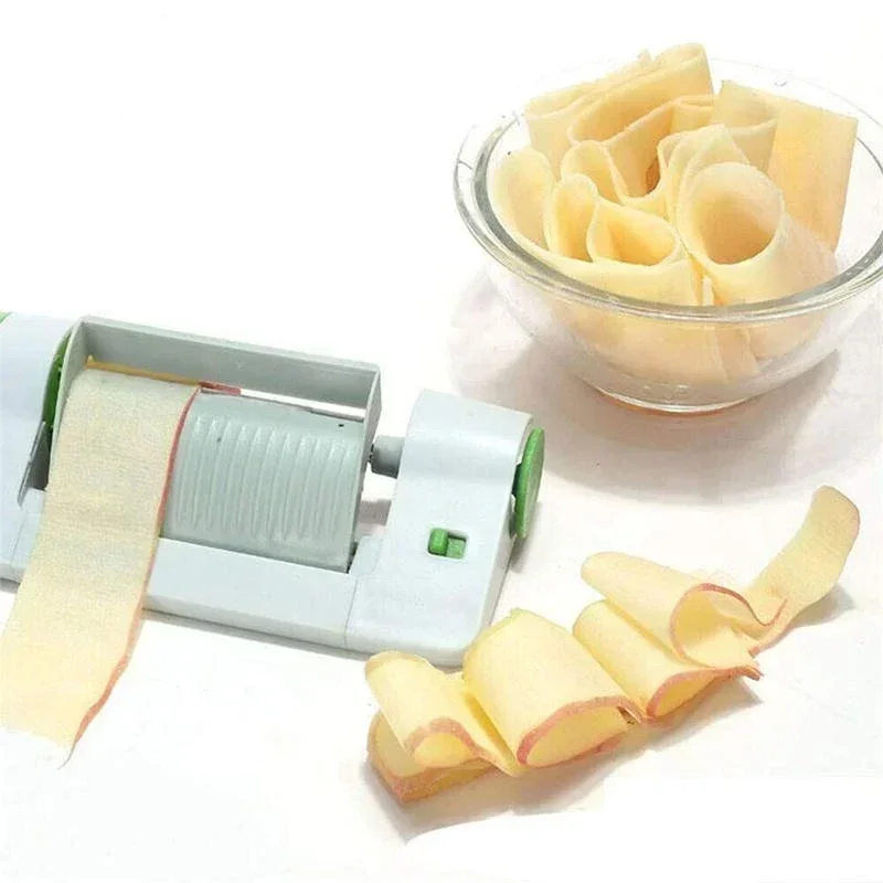 2026 Unique Manual Vegetable Sheet Slicer Safety Fast Fruits Apple Slicer Potato Peeler Veggie Sheet Slicer Kitchen